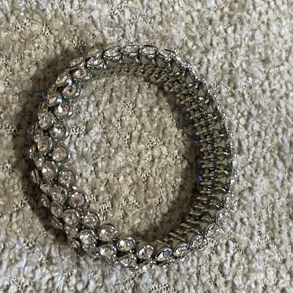 Cache Elegant Silver Crystal Bracelet - image 6